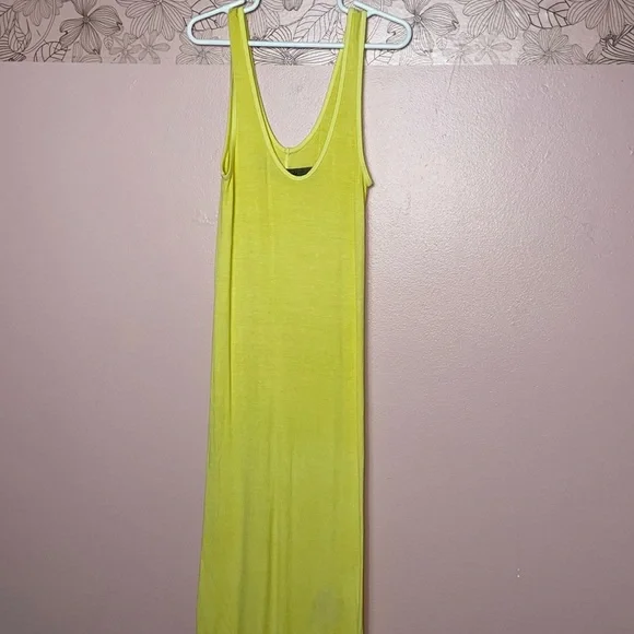 knee length dresses for ladies Silk Rib Maxi Dress main image 1